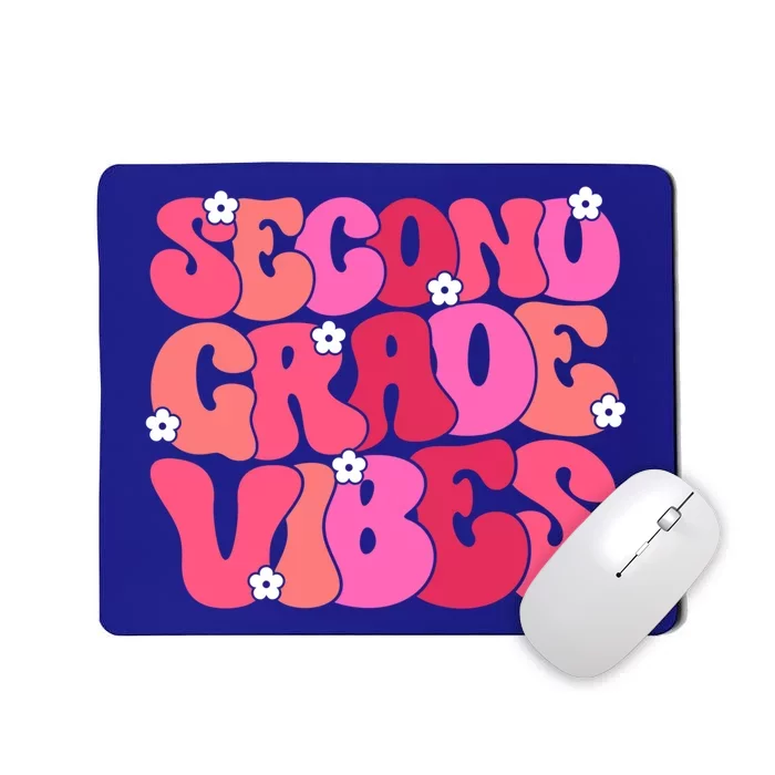 Second Grade Vibes Back To School 2Nd Grade Vibes 1St Day Gift Mousepad