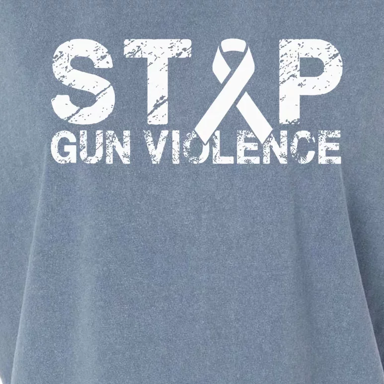 Stop Gun Violence Gun Control Enough Is Enough Garment-Dyed Women's Muscle Tee