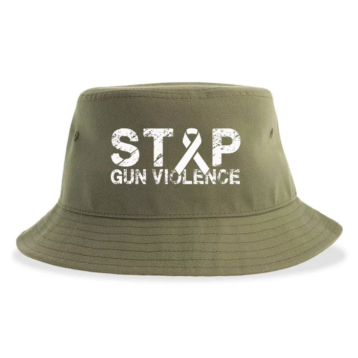 Stop Gun Violence Gun Control Enough Is Enough Sustainable Bucket Hat