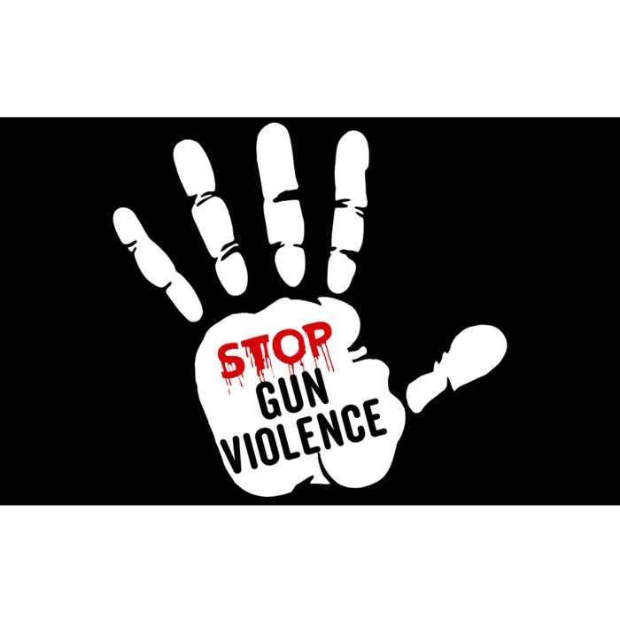 Stop Gun Violence Anti Gun Pro Life Bumper Sticker