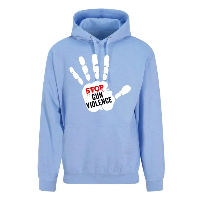 Stop Gun Violence Anti Gun Pro Life Unisex Surf Hoodie