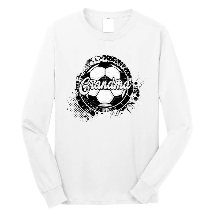 Soccer Grandma Vintage Soccer Family Matching Long Sleeve Shirt