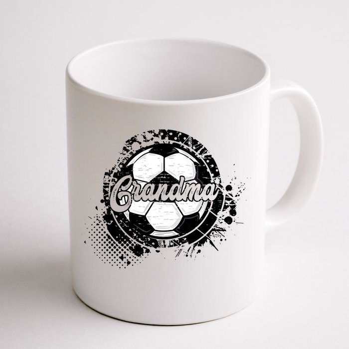 Soccer Grandma Vintage Soccer Family Matching Front & Back Coffee Mug