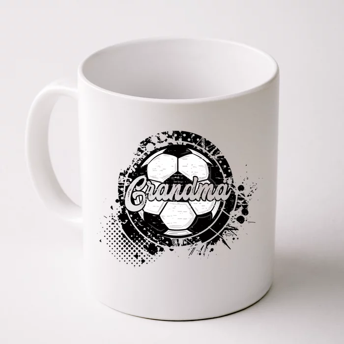 Soccer Grandma Vintage Soccer Family Matching Front & Back Coffee Mug