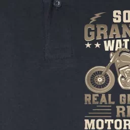 Some Grandpas Watch TV Real Grandpas Ride Motorcycles Softstyle Adult Sport Polo