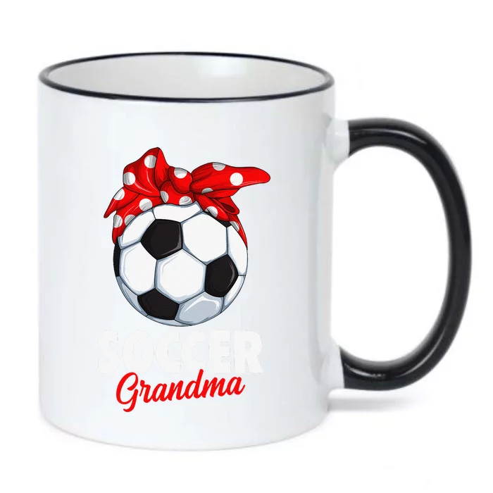 Soccer Grandma Women Black Color Changing Mug