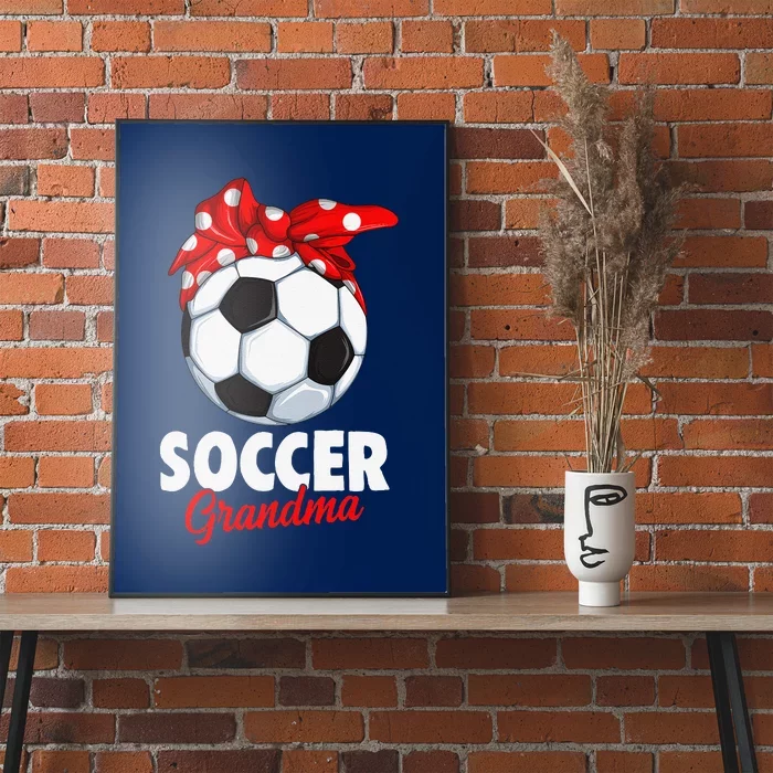 Soccer Grandma Women Poster