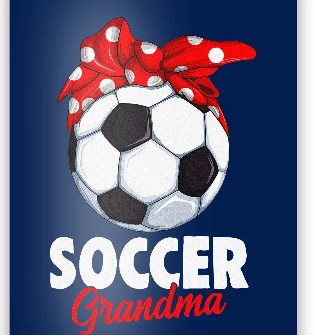 Soccer Grandma Women Poster