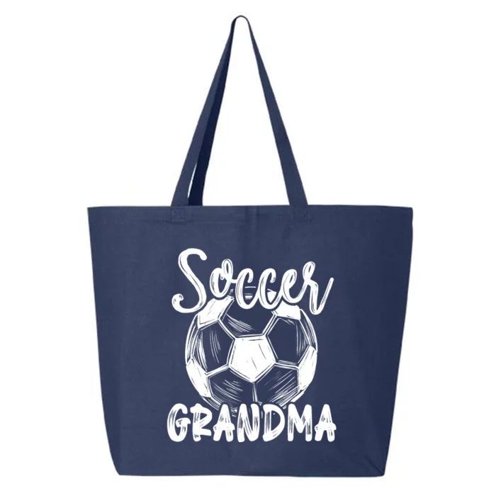 Soccer Grandma Wo Family Matching Team Player Soccer Ball 25L Jumbo Tote