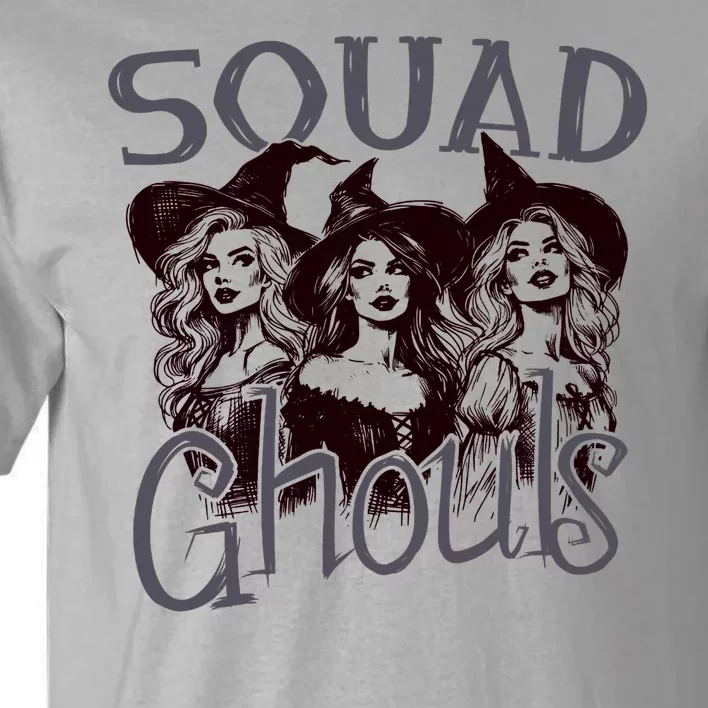 Squad Ghouls Witches Halloween Festive Tall T-Shirt