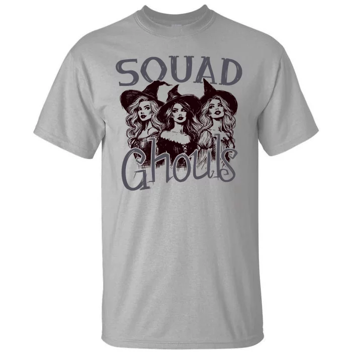 Squad Ghouls Witches Halloween Festive Tall T-Shirt