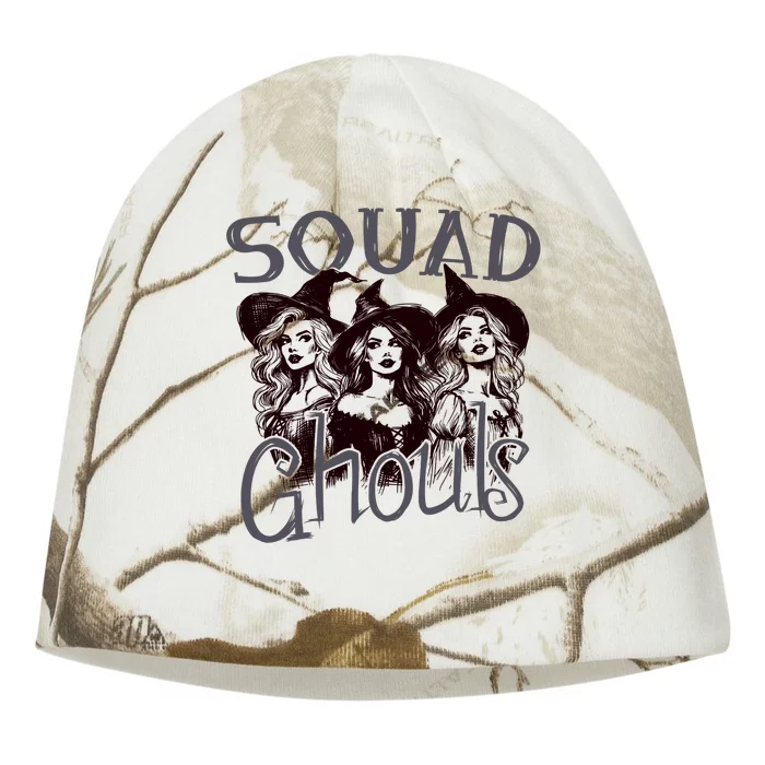 Squad Ghouls Witches Halloween Festive Kati - Camo Knit Beanie