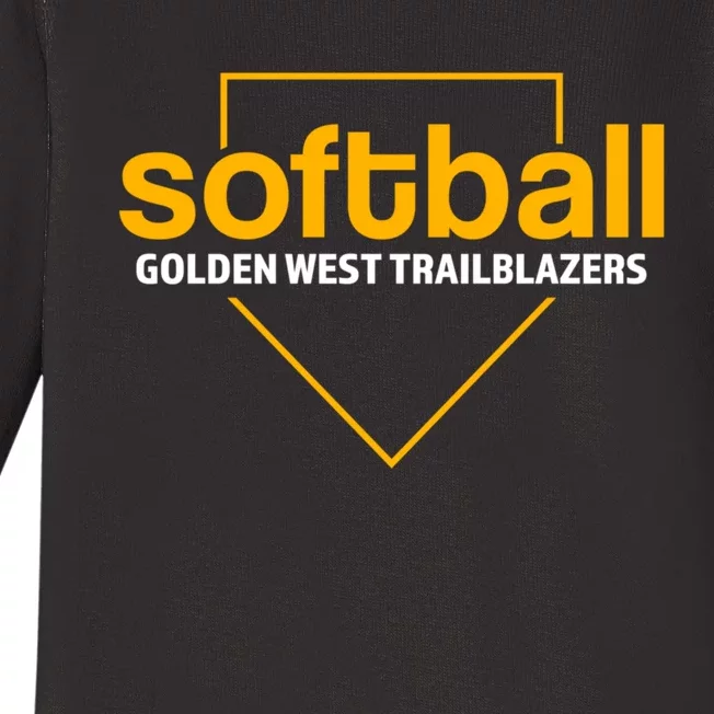 Softball Golden West Trailblazers Baby Long Sleeve Bodysuit