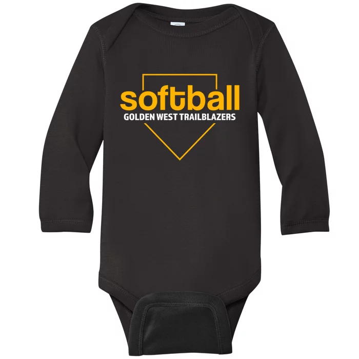 Softball Golden West Trailblazers Baby Long Sleeve Bodysuit