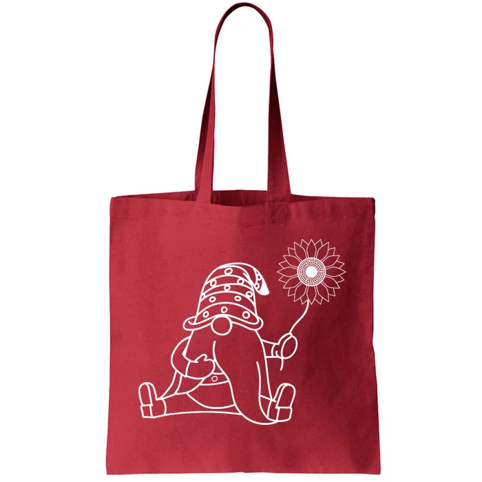 Summer Gnomes With Sunflower Tote Bag