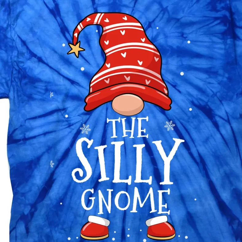 Silly Gnome Xmas Family Matching Funny Christmas Gnomes Cool Gift Tie-Dye T-Shirt