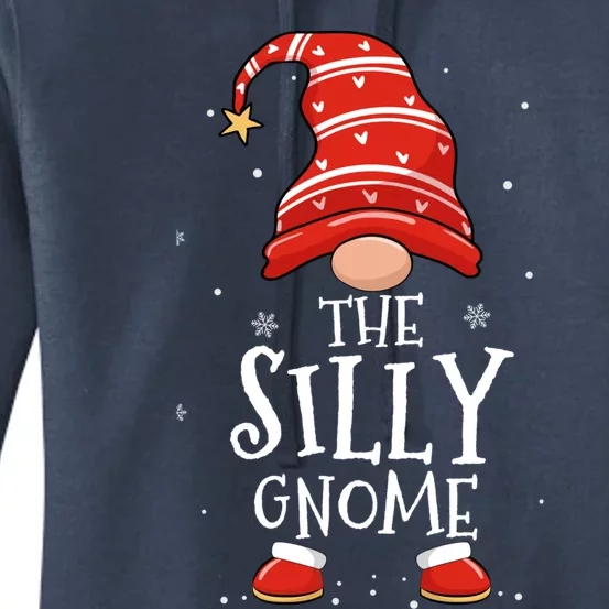 Silly Gnome Xmas Family Matching Funny Christmas Gnomes Cool Gift Women's Pullover Hoodie