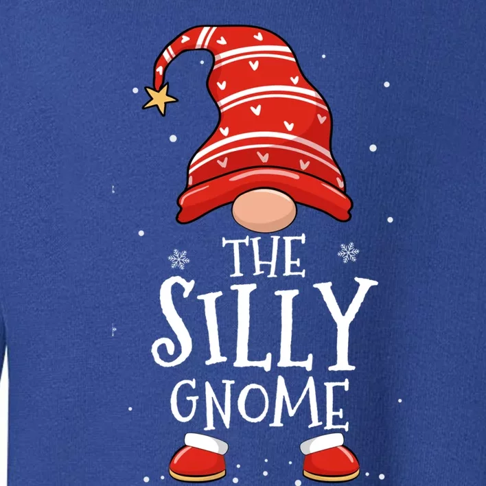 Silly Gnome Xmas Family Matching Funny Christmas Gnomes Gift Toddler Sweatshirt