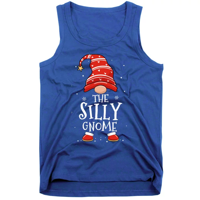 Silly Gnome Xmas Family Matching Funny Christmas Gnomes Gift Tank Top