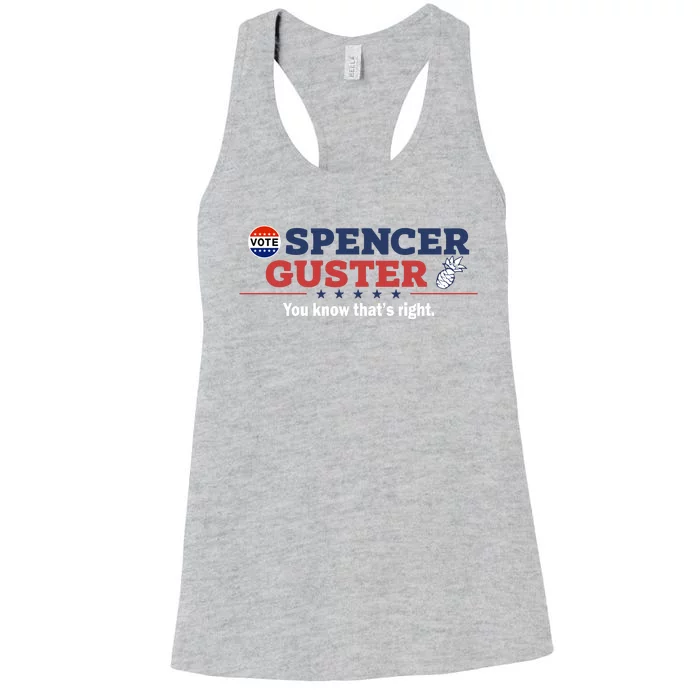 Spencer Guster You Know ThatS Right Women's Racerback Tank