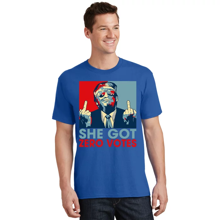 She Got Zero Vote Trump 2024 T-Shirt