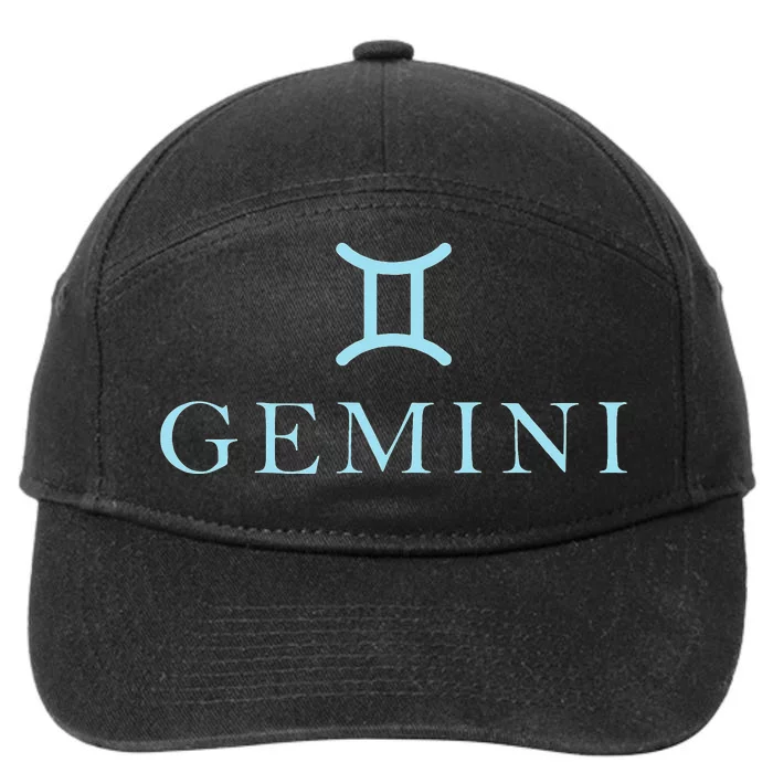 Sign Gemini Zodiac 7-Panel Snapback Hat