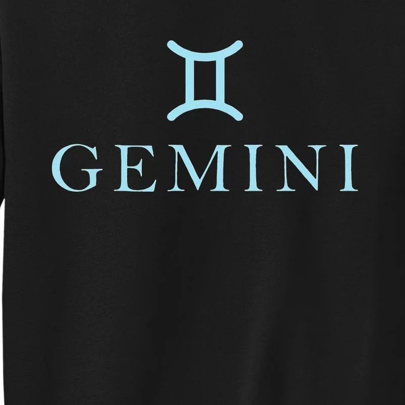 Sign Gemini Zodiac Tall Sweatshirt