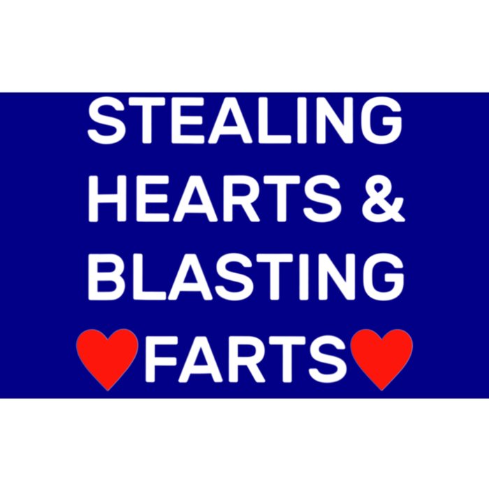 Stealing Hearts And Blasting Farts Bumper Sticker