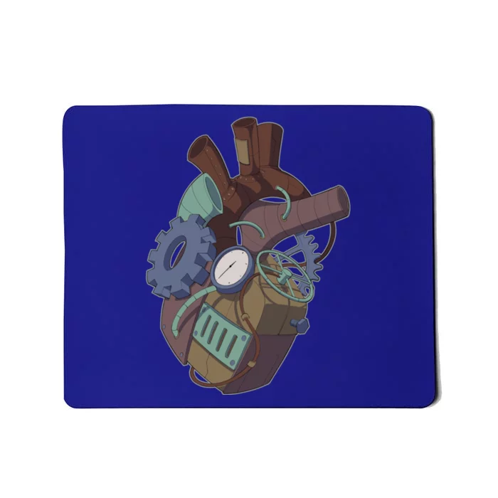 Steampunk Heart Anatomy Mechanical Engineer Cardiologist Great Gift Mousepad