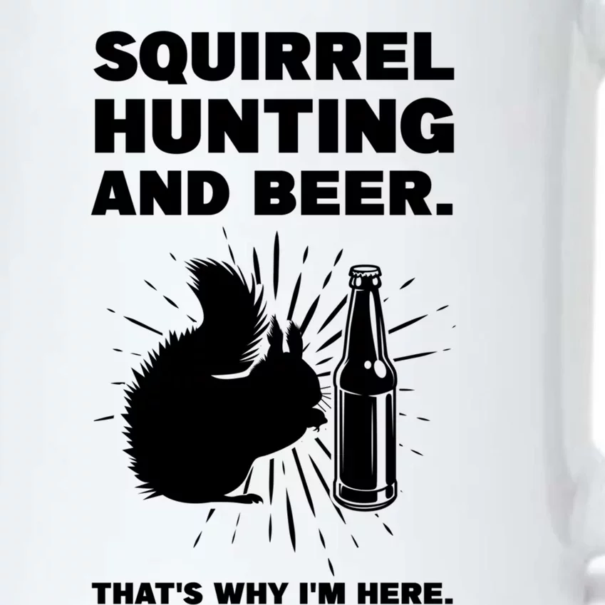 Squirrel Hunting And Beer Squirrel Hunting Funny Gift Black Color Changing Mug