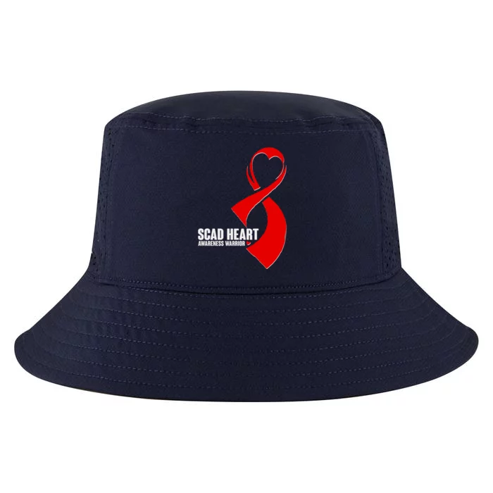 SCAD Heart Awareness Warrior Heart Attack Awareness Cool Comfort Performance Bucket Hat