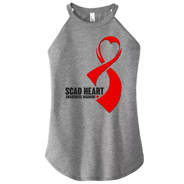 SCAD Heart Awareness Warrior Heart Attack Awareness Women’s Perfect Tri Rocker Tank