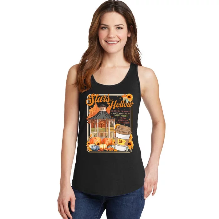 Stars Hollow Autumn Festival First Weekend On November Gilmore Fall Vibe Ladies Essential Tank