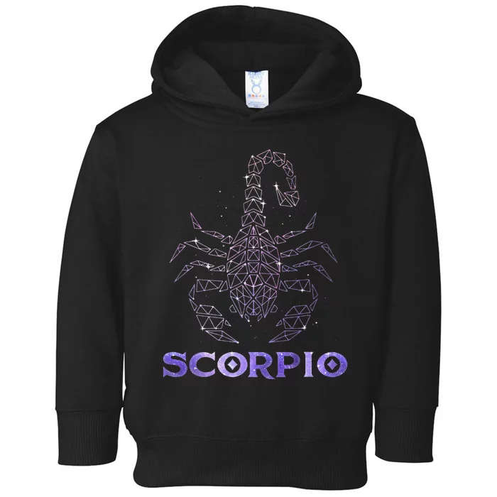 Scorpio Horoscope Astrology Symbol Zodiac Sign Toddler Hoodie