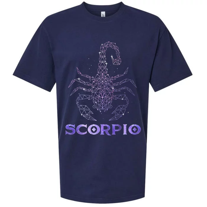 Scorpio Horoscope Astrology Symbol Zodiac Sign Sueded Cloud Jersey T-Shirt