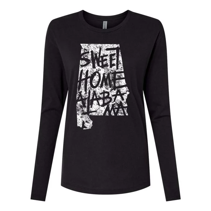 Sweet Home Alabama Birmingham State Womens Cotton Relaxed Long Sleeve T-Shirt