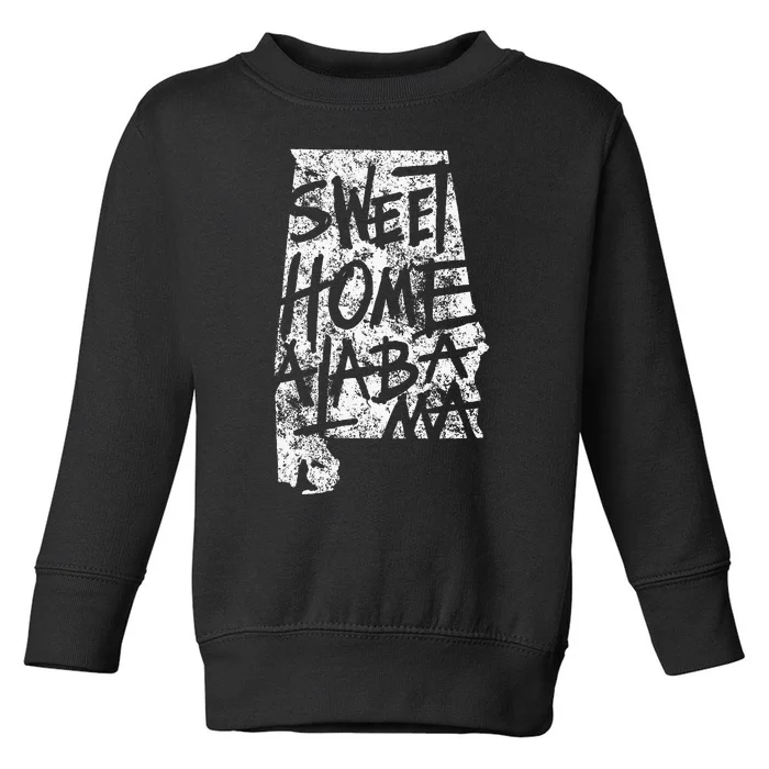 Sweet Home Alabama Birmingham State Toddler Sweatshirt