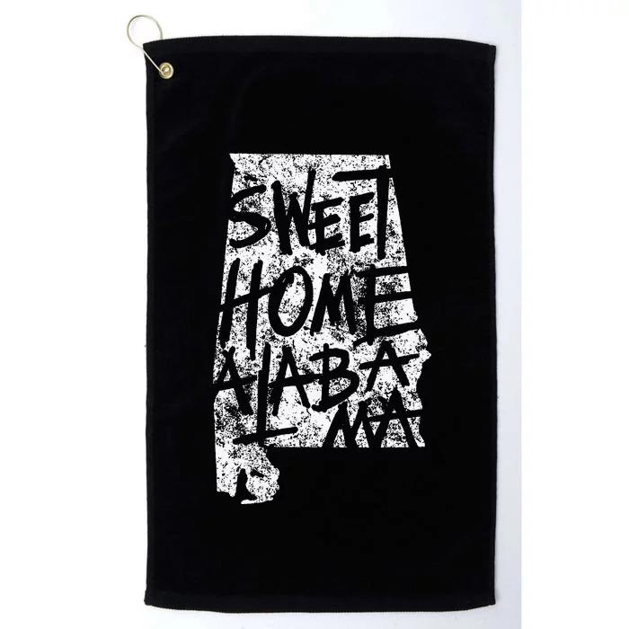 Sweet Home Alabama Birmingham State Platinum Collection Golf Towel