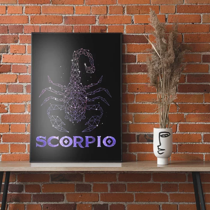 Scorpio Horoscope Astrology Symbol Zodiac Sign Poster