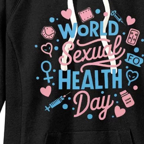 Sexual Health Awareness Sexuality Sex Education Women's Fleece Hoodie