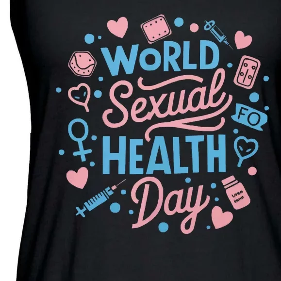 Sexual Health Awareness Sexuality Sex Education Ladies Essential Flowy Tank