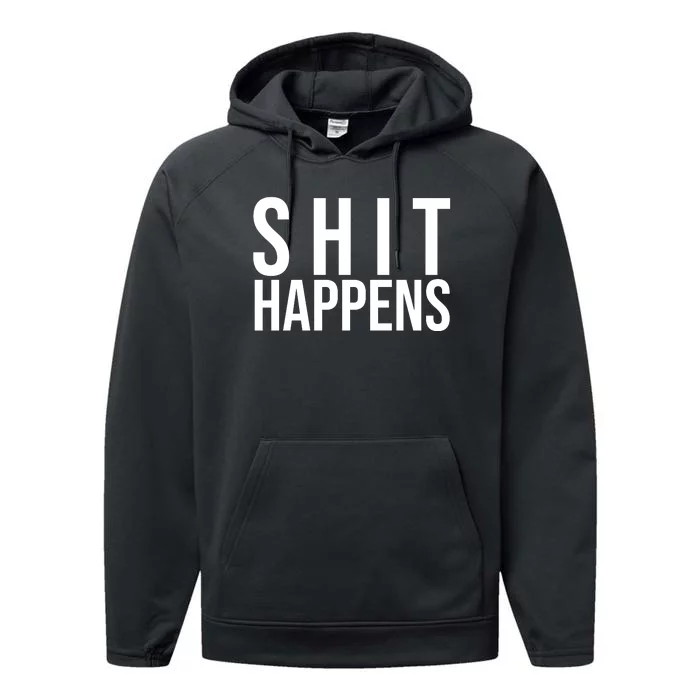 Shit Happens As Worn By Rose Performance Fleece Hoodie