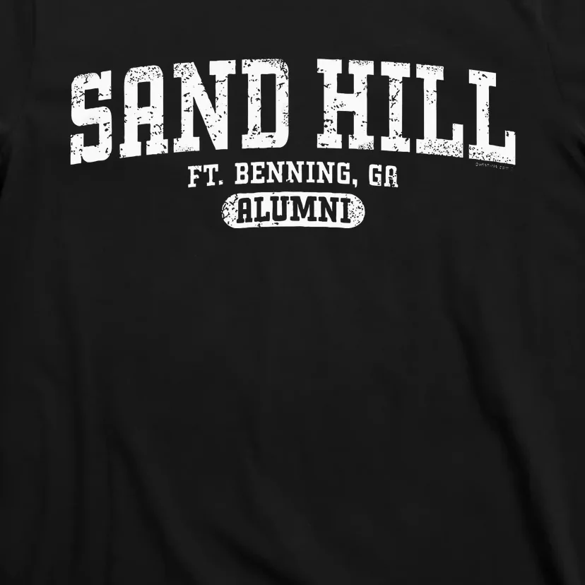 Sand Hill Alumni Retro Fort Benning Ga T-Shirt