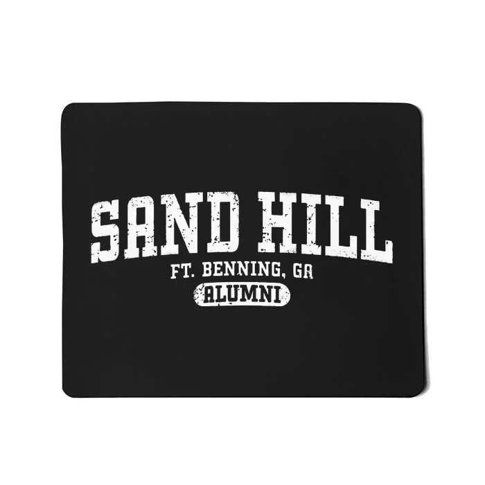 Sand Hill Alumni Retro Fort Benning GA Mousepad