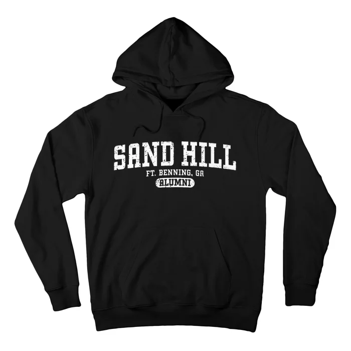 Sand Hill Alumni Retro Fort Benning GA Hoodie