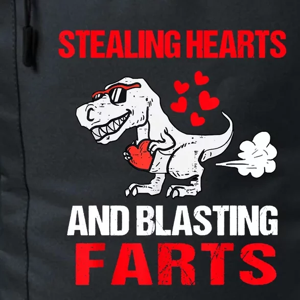 Stealing Hearts And Blasting Farts T Rex Daily Commute Backpack