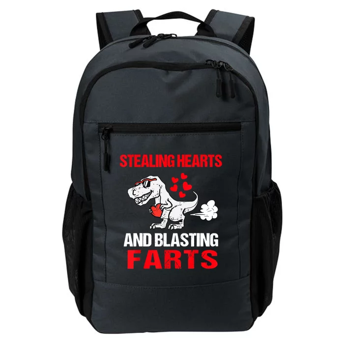 Stealing Hearts And Blasting Farts T Rex Daily Commute Backpack