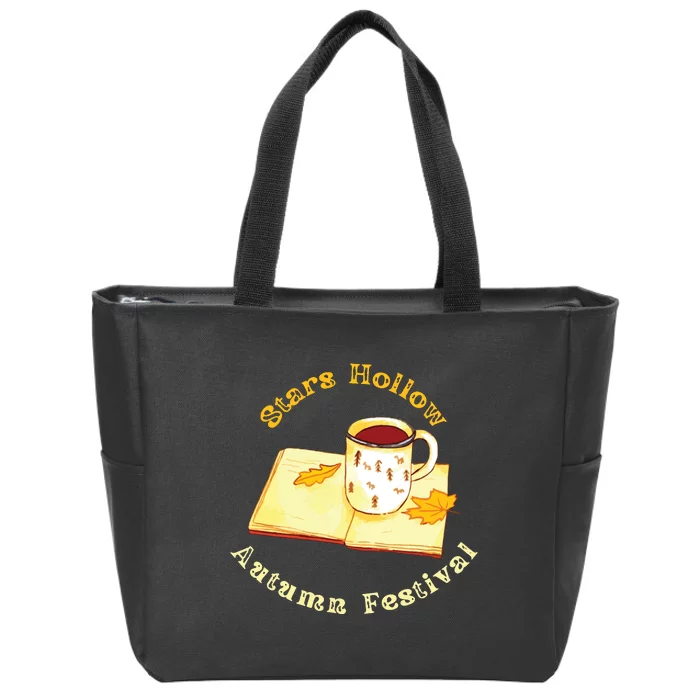 Stars Hollow Autumn Festival Zip Tote Bag