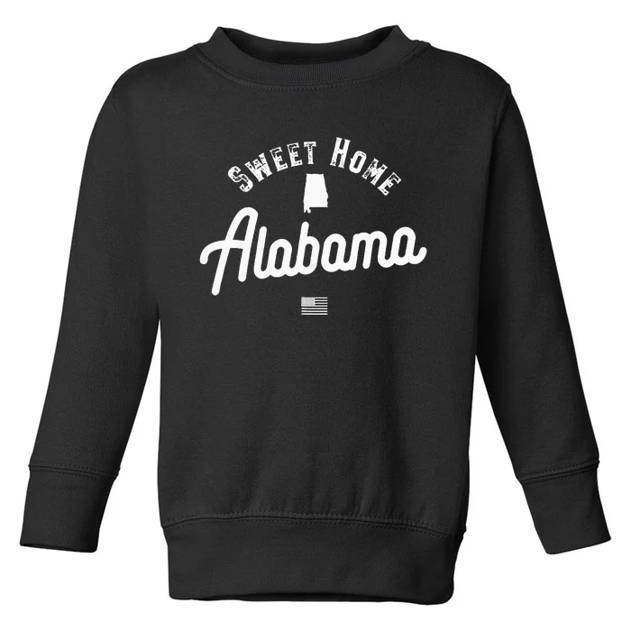 Sweet Home Alabama Toddler Sweatshirt