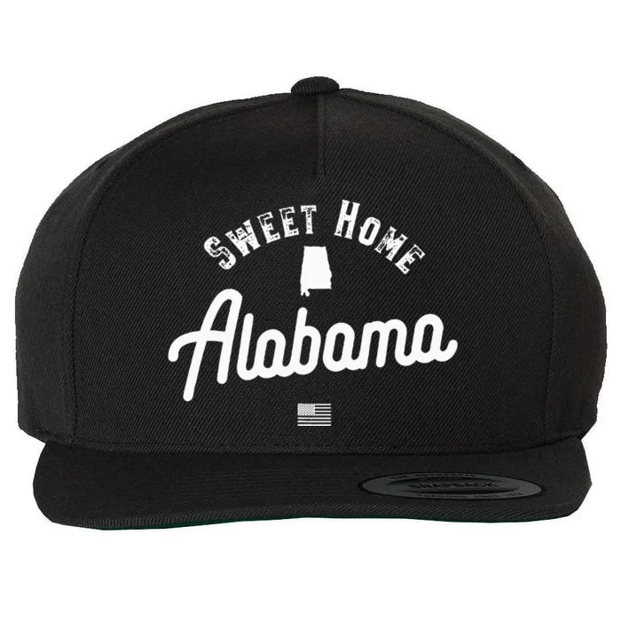 Sweet Home Alabama Wool Snapback Cap